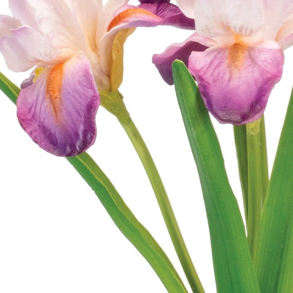 Set of Two 4" Purple Artificial