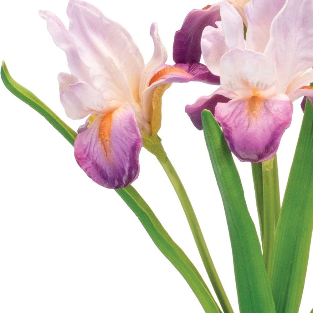 Set of Two 4" Purple Artificial