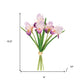 Set of Two 4" Purple Artificial