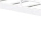 White Metal Twin Canopy Bed Frame With Trundle
