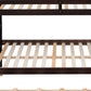 Espresso Twin Over Full Solid Wood Bunk Bed With Trundle And Storage