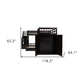 Espresso Twin Over Twin Over Full Solid Wood Bunk Bed With Stairs And Desk And Storage