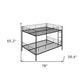 Black Full Over Full Iron Bunk Bed