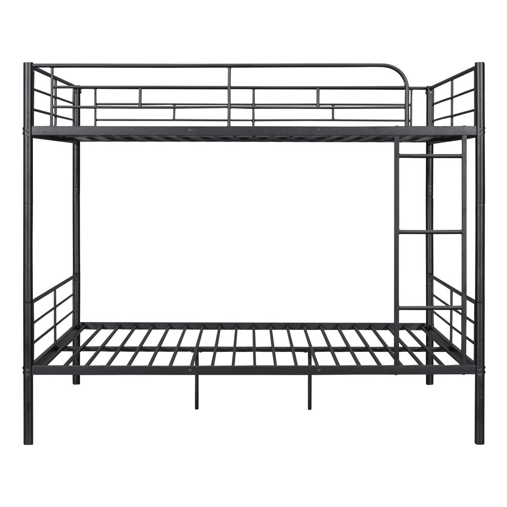Black Full Over Full Iron Bunk Bed