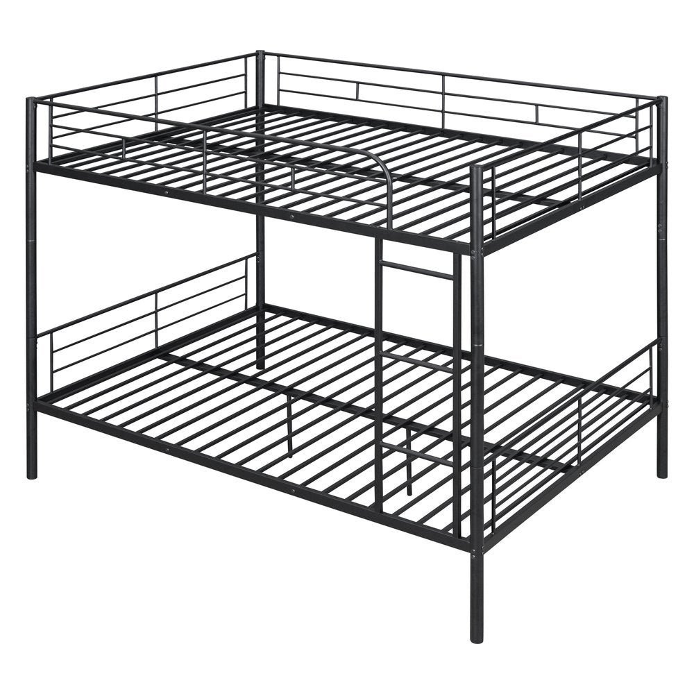 Black Full Over Full Iron Bunk Bed
