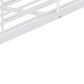White Full Over Full Iron Bunk Bed