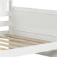 White Wood Twin Daybed Frame With Trundle