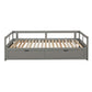 Gray Wood Twin Daybed Frame With Drawers