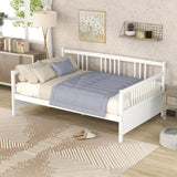 White Wood Full Daybed Frame