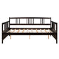 Espresso Wood Full Daybed Frame