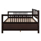Espresso Wood Full Daybed Frame