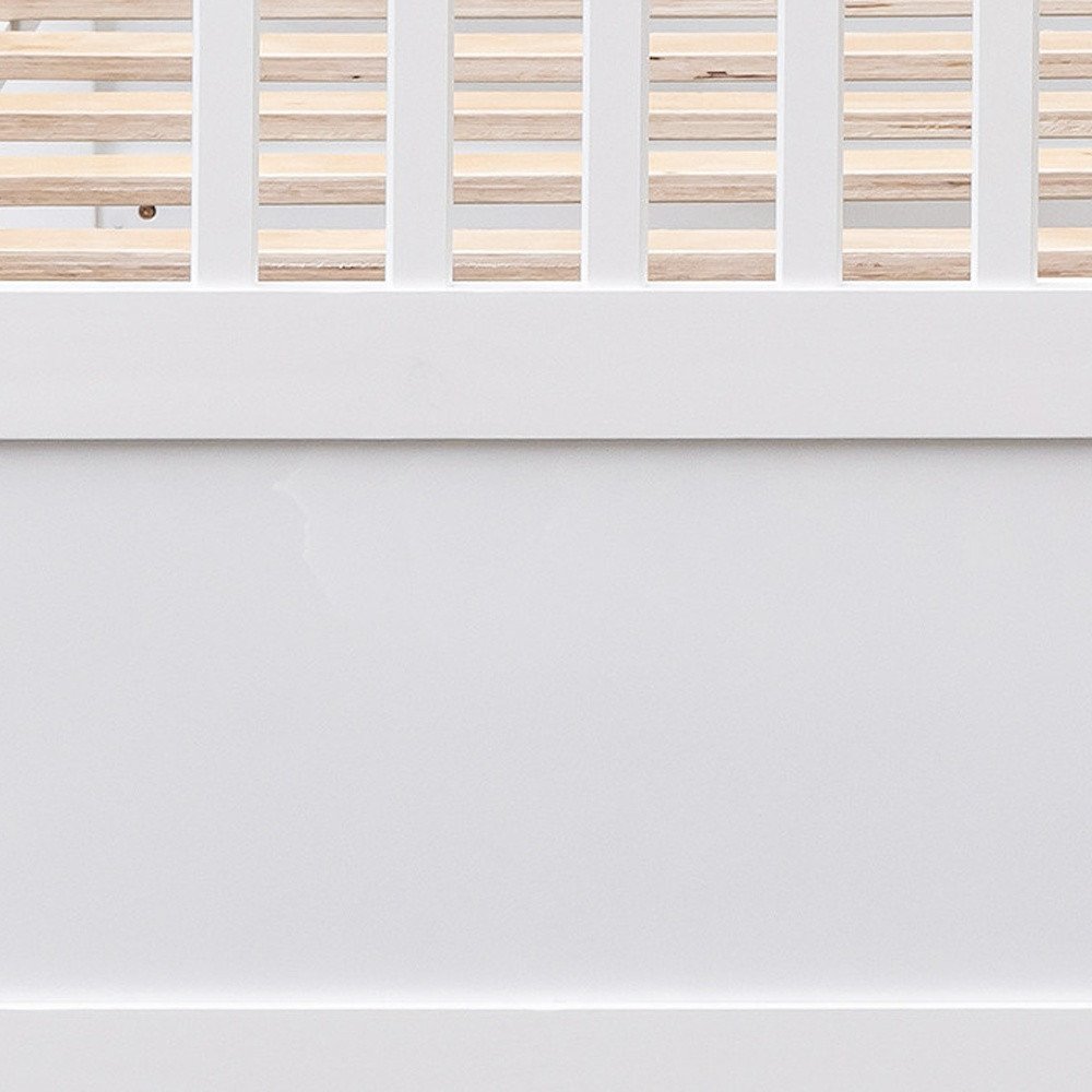 White Wood Twin Daybed Frame