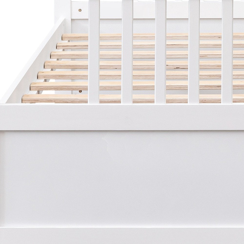 White Wood Twin Daybed Frame