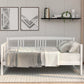 White Wood Twin Daybed Frame