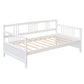 White Wood Twin Daybed Frame