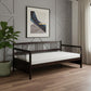 Espresso Wood Twin Daybed Frame
