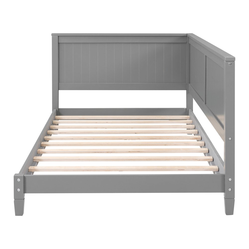Gray Wood Twin Daybed Frame