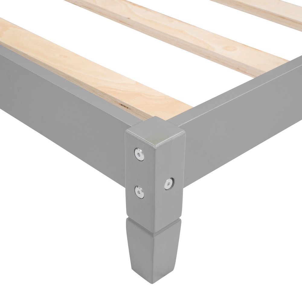 Gray Wood Twin Daybed Frame