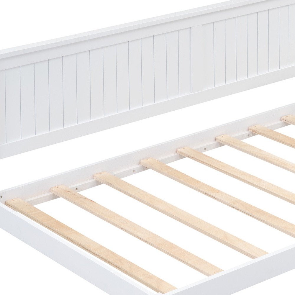 White Wood Twin Daybed Frame