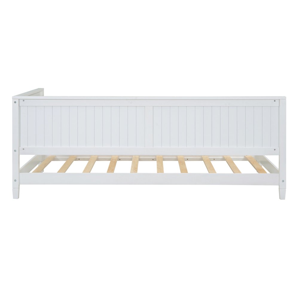 White Wood Twin Daybed Frame