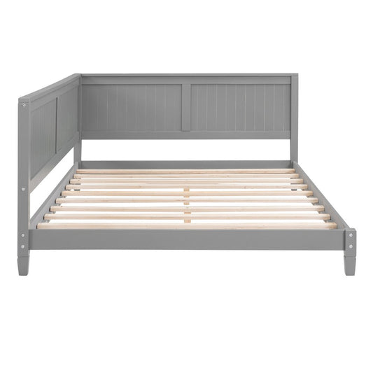 Gray Wood Full Daybed Frame