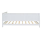 White Wood Full Daybed Frame