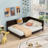 Espresso Wood Full Daybed Frame