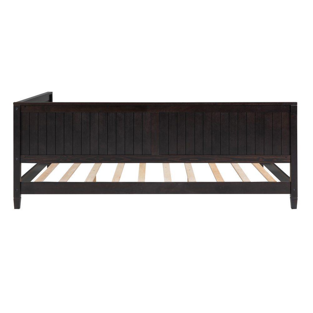 Espresso Wood Full Daybed Frame