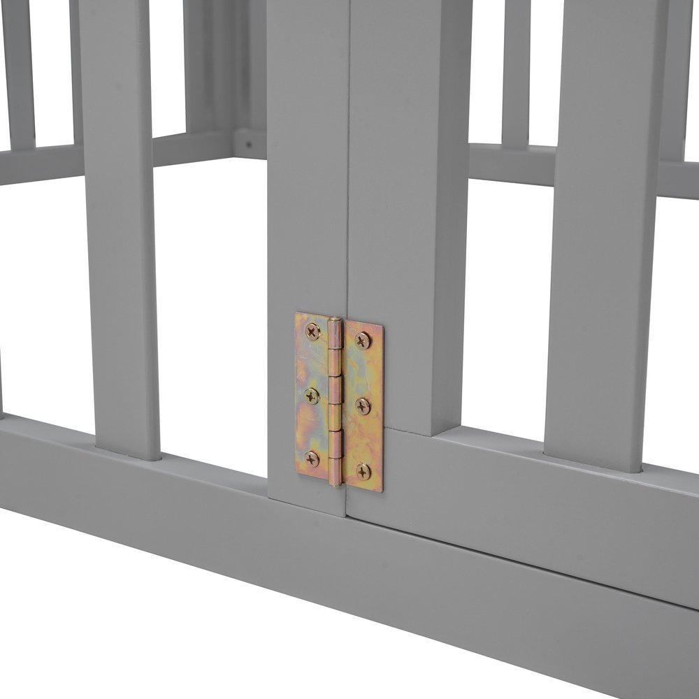 Gray Wood Full Daybed Frame