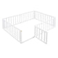 White Wood Full Daybed Frame