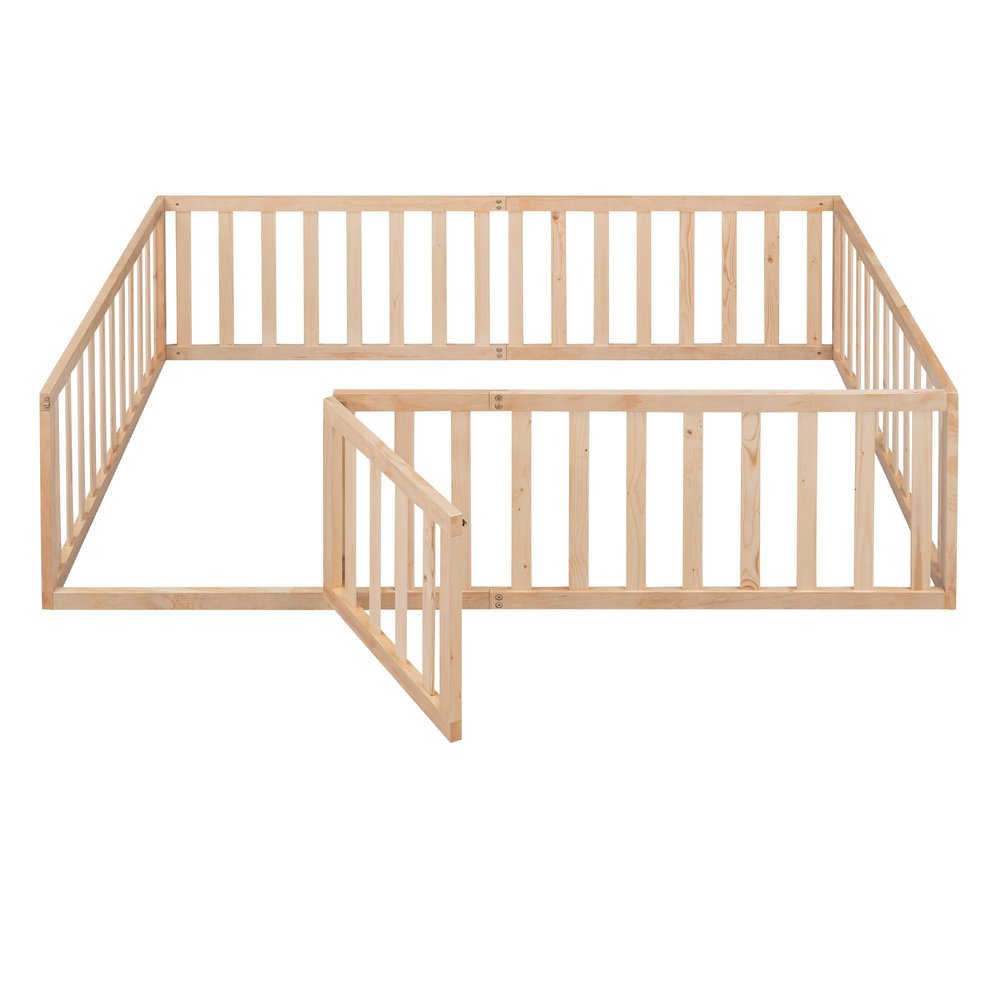 Natural Wood Full Daybed Frame