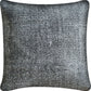 21" Gray Splatter Linen Throw Pillow Cover