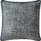 21" Gray Splatter Linen Throw Pillow Cover