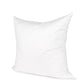22" White Cotton Down Blend Throw Pillow Insert