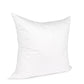 20" White Cotton Down Blend Throw Pillow Insert