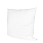 22" White Cotton Throw Pillow Insert