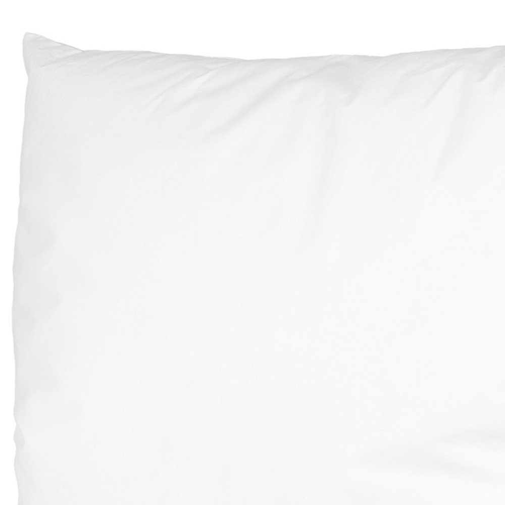 20" White Cotton Throw Pillow Insert