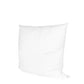 18" White Cotton Throw Pillow Insert