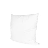 18" White Cotton Throw Pillow Insert