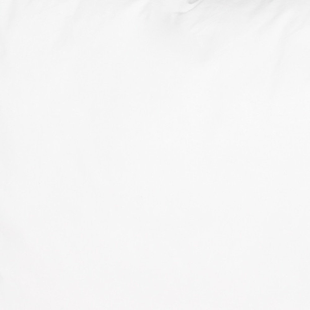 15" X 23" White Cotton Down Blend Throw Pillow Insert