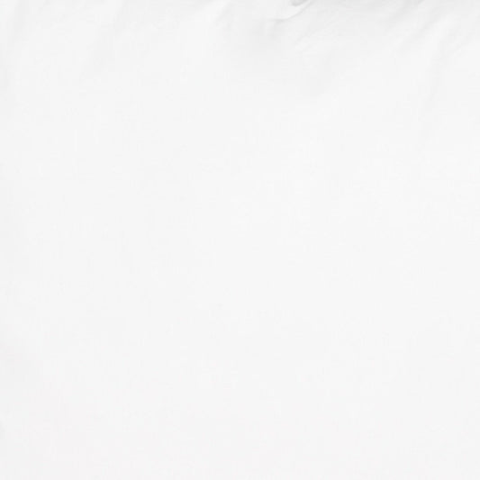 15" X 23" White Cotton Down Blend Throw Pillow Insert