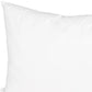 15" X 23" White Cotton Down Blend Throw Pillow Insert