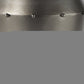 12" Gray Metal Table Vase