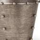 9" Silver Metal Table Vase