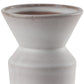 10" Cream Ceramic Table Vase