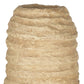18" Beige Paper Mache Table Vase