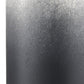 24" Black And White Ombre Metal Table Vase