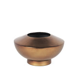 5" Antiqued Bronze Metal Table Vase