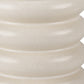7" Cream Ceramic Cylinder Table Vase