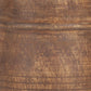 11" Brown Solid Wood Cylinder Table Vase
